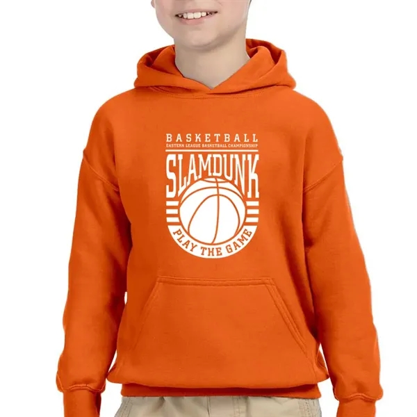 Gildan Youth Hooded Sweatshirt - Gildan Youth Hooded Sweatshirt - Image 71 of 76