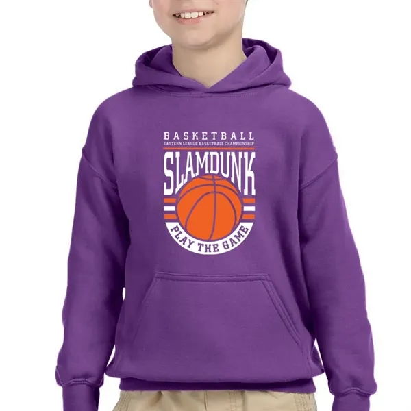 Gildan Youth Hooded Sweatshirt - Gildan Youth Hooded Sweatshirt - Image 72 of 76