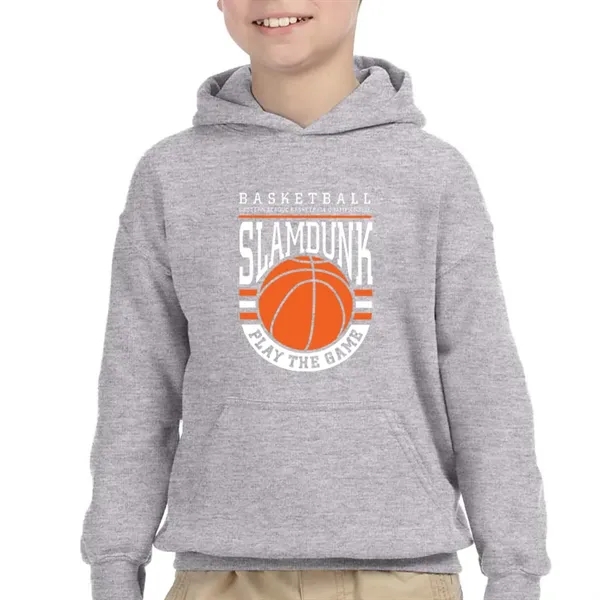 Gildan Youth Hooded Sweatshirt - Gildan Youth Hooded Sweatshirt - Image 75 of 76