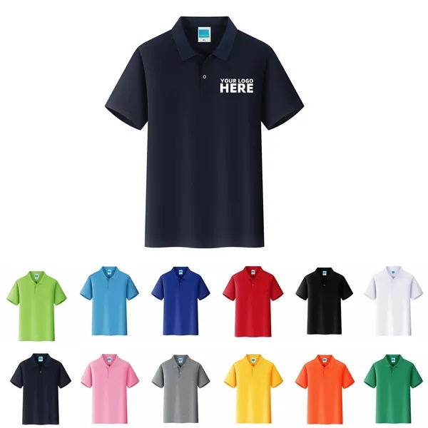 Men's Short Sleeve Polo Shirt - Men's Short Sleeve Polo Shirt - Image 0 of 13