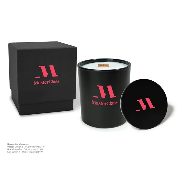 14 oz. Black Luxury Candle with Gift Box - Printed - 14 oz. Black Luxury Candle with Gift Box - Printed - Image 3 of 11