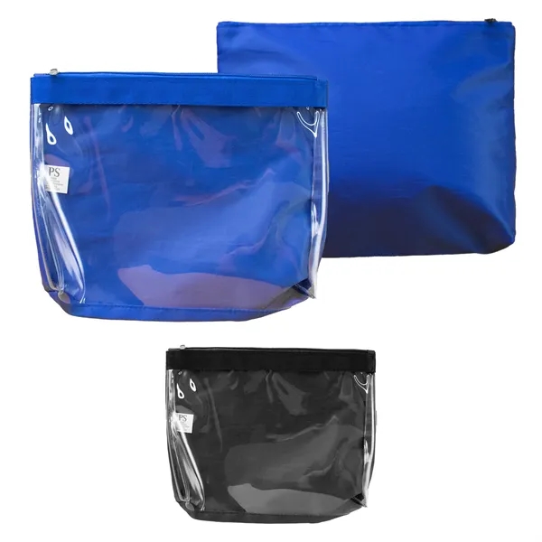 Clear Toiletry Bag - Clear Toiletry Bag - Image 3 of 7