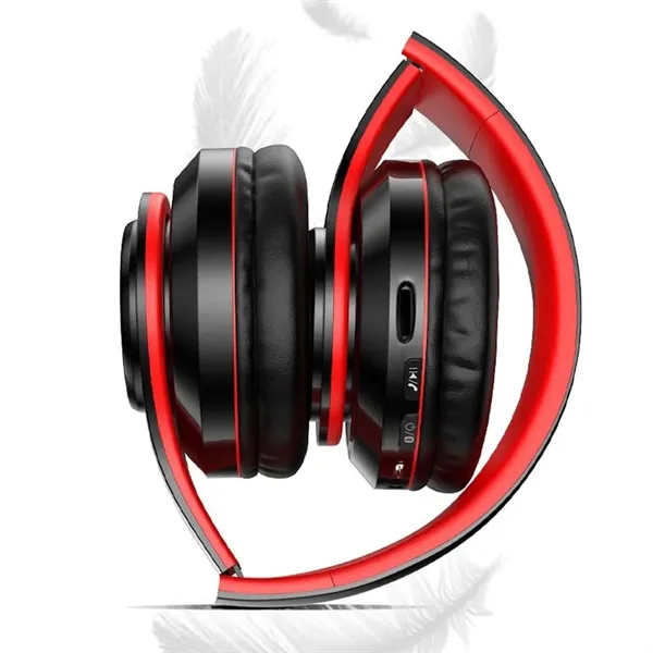 Wireless Headphones with LED Light - Wireless Headphones with LED Light - Image 2 of 3