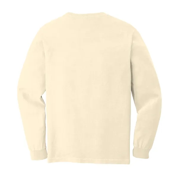 Comfort Colors® Heavyweight Ring Spun Long Sleeve Tee - Comfort Colors® Heavyweight Ring Spun Long Sleeve Tee - Image 11 of 14