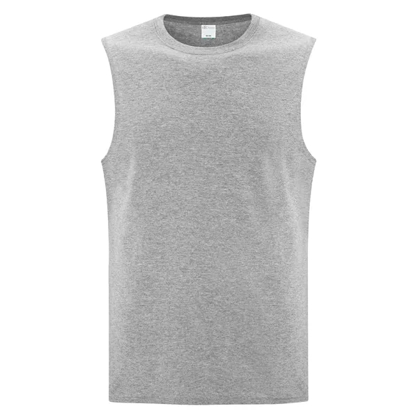 ATC™ EVERYDAY COTTON SLEEVELESS TEE. - ATC™ EVERYDAY COTTON SLEEVELESS TEE. - Image 1 of 10