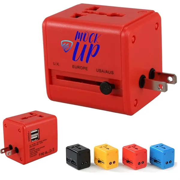 Worldwide All in One Universal Travel Adapter - Worldwide All in One Universal Travel Adapter - Image 0 of 3