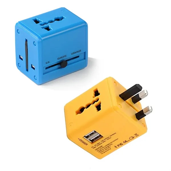 Worldwide All in One Universal Travel Adapter - Worldwide All in One Universal Travel Adapter - Image 2 of 3