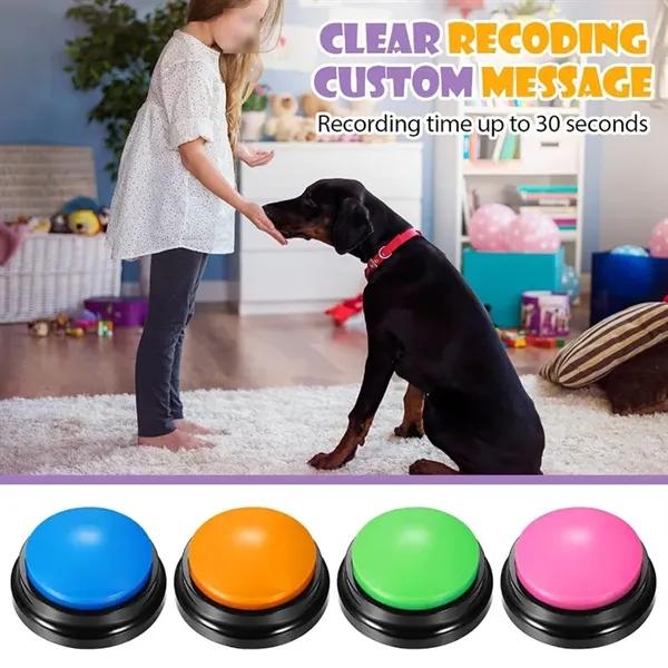30 Second Recordable Talking Button Toy - 30 Second Recordable Talking Button Toy - Image 3 of 3