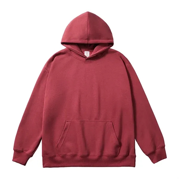 Cotton/Polyester Pullover Hoodie for Kids Adult - Cotton/Polyester Pullover Hoodie for Kids Adult - Image 8 of 10