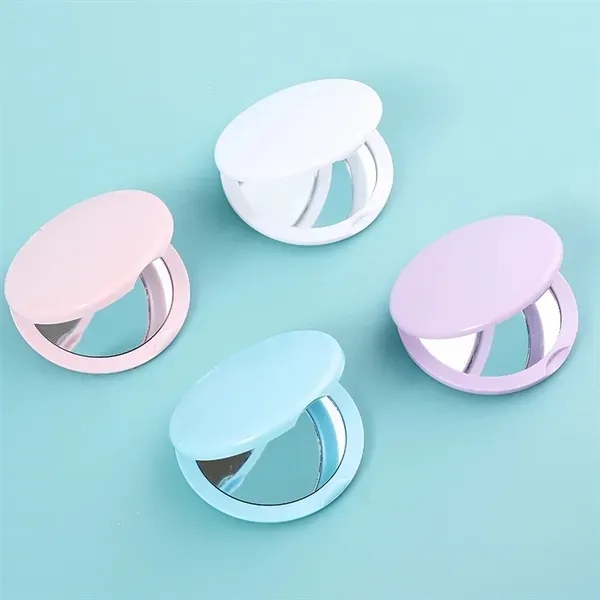 Portable Mini Round Folding Mirror - Portable Mini Round Folding Mirror - Image 0 of 2