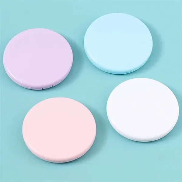 Portable Mini Round Folding Mirror - Portable Mini Round Folding Mirror - Image 1 of 2