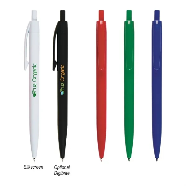 Logo Glossy Ballpoint Pen - Logo Glossy Ballpoint Pen - Image 0 of 10