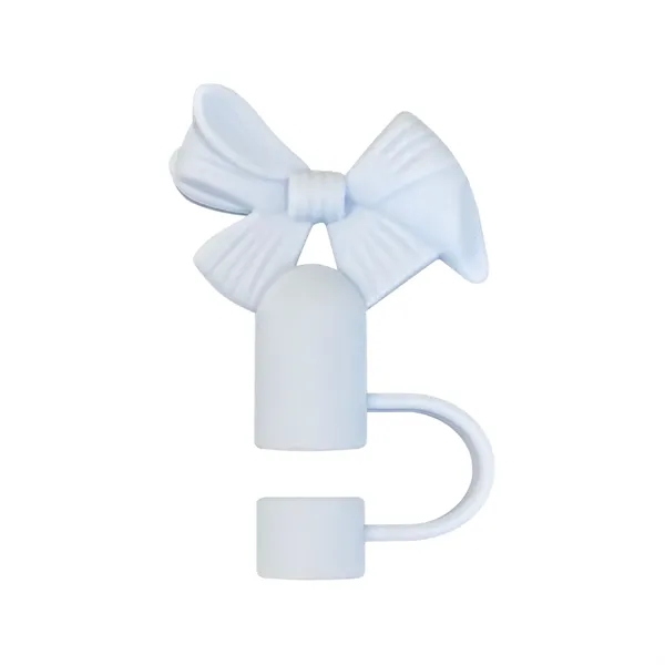 3D Bowknot Reusable Straw Dust-proof Cap - 3D Bowknot Reusable Straw Dust-proof Cap - Image 2 of 5