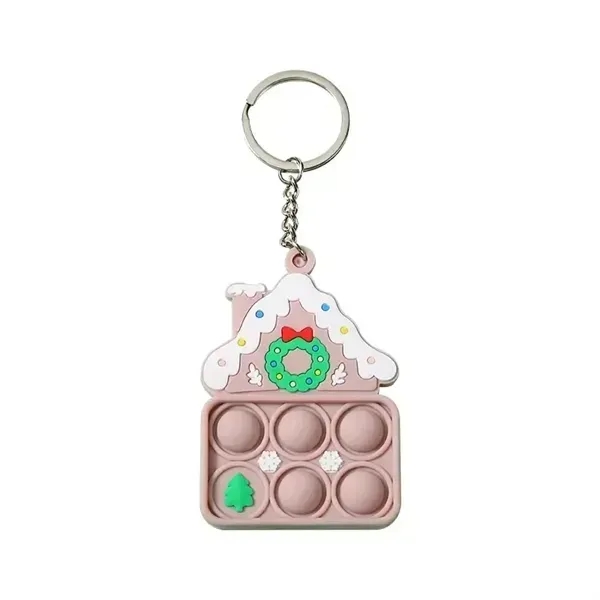 Christmas Ornament Push Bubble Pop Toy Keychain - Christmas Ornament Push Bubble Pop Toy Keychain - Image 2 of 7