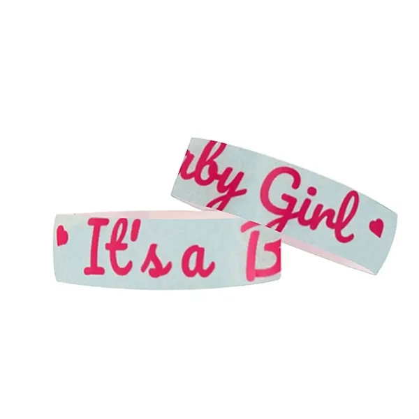 0.75" Tyvek Paper Bracelet - 0.75" Tyvek Paper Bracelet - Image 1 of 5