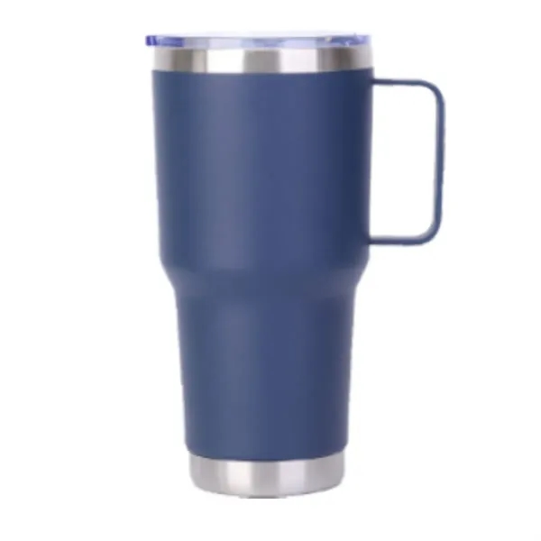 20 Oz Tumbler With Handle Lid - 20 Oz Tumbler With Handle Lid - Image 3 of 7