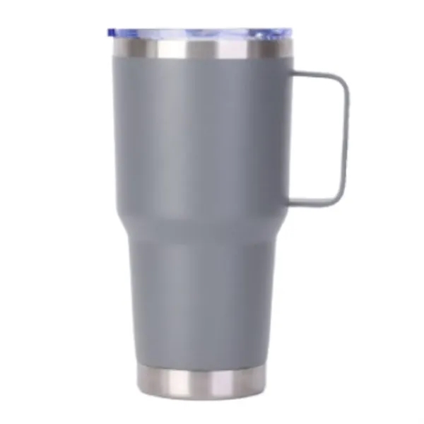 20 Oz Tumbler With Handle Lid - 20 Oz Tumbler With Handle Lid - Image 5 of 7