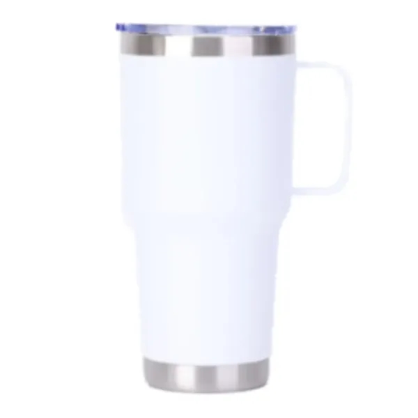 20 Oz Tumbler With Handle Lid - 20 Oz Tumbler With Handle Lid - Image 6 of 7