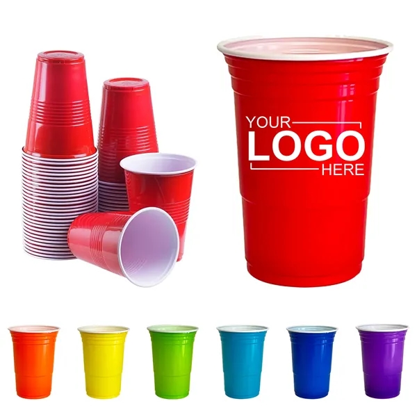 Disposable Plastic Party Cups - Disposable Plastic Party Cups - Image 0 of 16