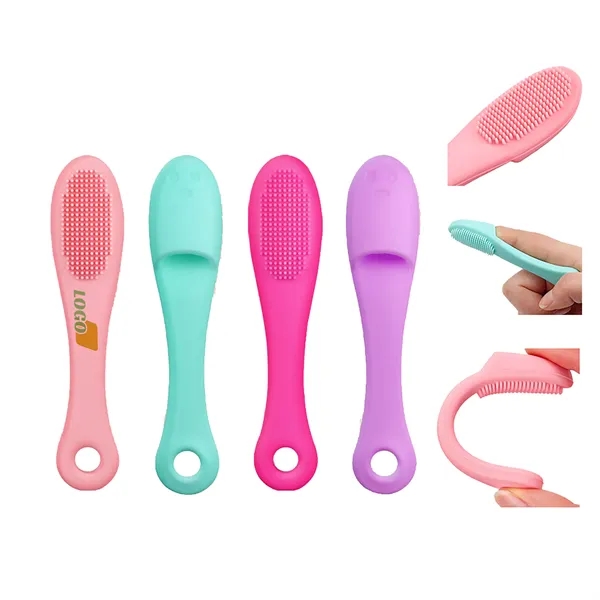 Food Grade Silicone Dog Finger Toothbrush - Food Grade Silicone Dog Finger Toothbrush - Image 0 of 4