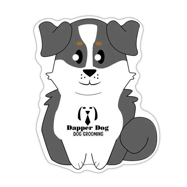 Dog Shaped NoteKeeper™ Magnet 35 mil - Dog Shaped NoteKeeper™ Magnet 35 mil - Image 0 of 4