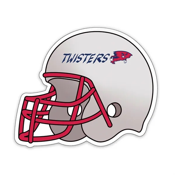 Football Helmet Shaped NoteKeeper™ Magnet 35 mil - Football Helmet Shaped NoteKeeper™ Magnet 35 mil - Image 0 of 2
