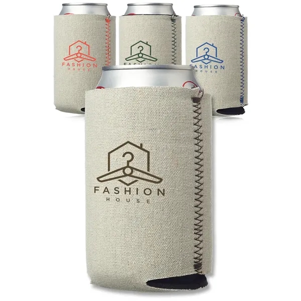 Canvas Foam Can Cooler - Canvas Foam Can Cooler - Image 0 of 4