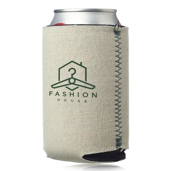 Canvas Foam Can Cooler - Canvas Foam Can Cooler - Image 2 of 4
