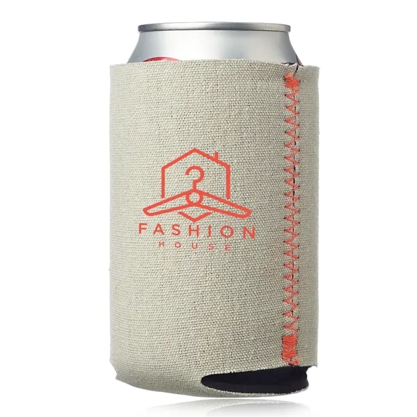 Canvas Foam Can Cooler - Canvas Foam Can Cooler - Image 3 of 4