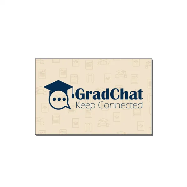 Rectangle 1.62" x 2.5" NoteKeeper™ Magnet 35 Mil - Rectangle 1.62" x 2.5" NoteKeeper™ Magnet 35 Mil - Image 0 of 1