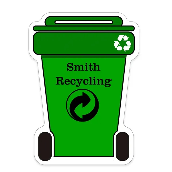 Recycle Container Shaped NoteKeeper™ Magnet 20 mil - Recycle Container Shaped NoteKeeper™ Magnet 20 mil - Image 0 of 4
