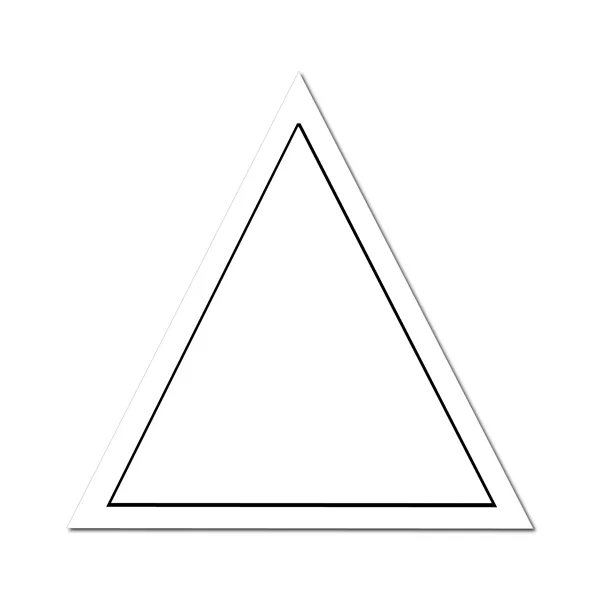 Triangle 2.46" x 2.51" NoteKeeper™ Magnet 20 Mil - Triangle 2.46" x 2.51" NoteKeeper™ Magnet 20 Mil - Image 1 of 1
