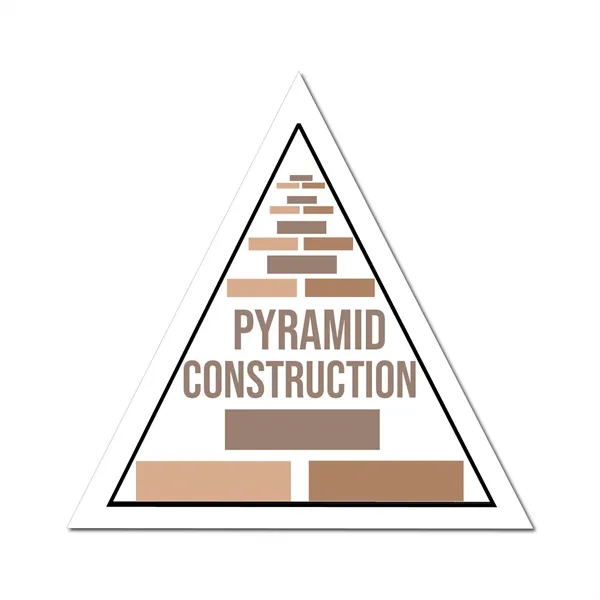 Triangle 2.46" x 2.51" NoteKeeper™ Magnet 35 Mil - Triangle 2.46" x 2.51" NoteKeeper™ Magnet 35 Mil - Image 0 of 1