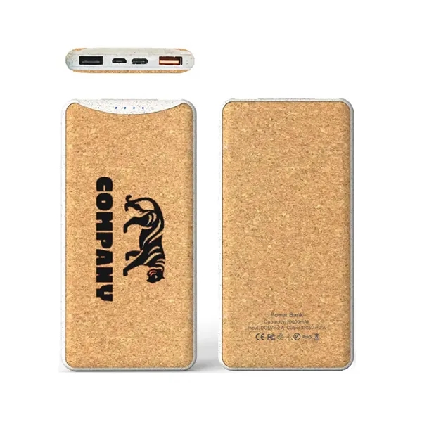 Wheat Straw 10000mAh Powerbank - Wheat Straw 10000mAh Powerbank - Image 0 of 2