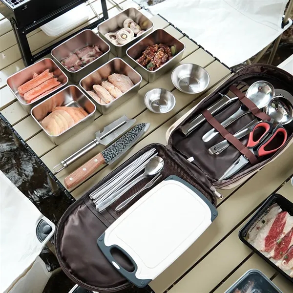 Outdoor Kitchen Utensil Organizer bag - Outdoor Kitchen Utensil Organizer bag - Image 1 of 5