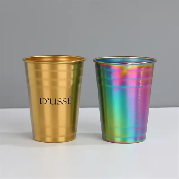 Stackable Durable Stainless Steel Cups Tumblers - Stackable Durable Stainless Steel Cups Tumblers - Image 3 of 5