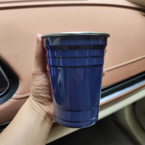 Stackable Durable Stainless Steel Cups Tumblers - Stackable Durable Stainless Steel Cups Tumblers - Image 5 of 5