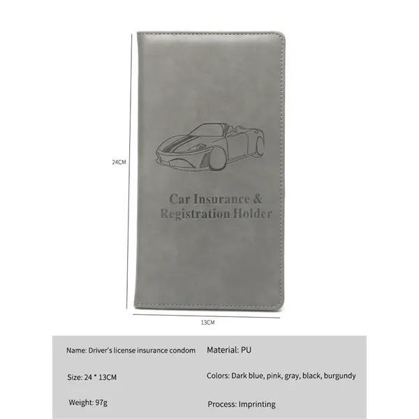 Car Registration And Insurance Holder - Car Registration And Insurance Holder - Image 3 of 5