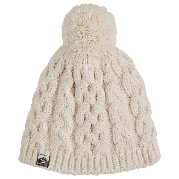 Storm Creek Women's Freeze Baby Fleece-Lined Pom Hat - Storm Creek Women's Freeze Baby Fleece-Lined Pom Hat - Image 6 of 9