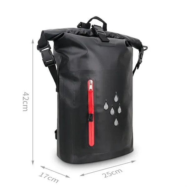 Waterproof Dry Bag Backpack - Waterproof Dry Bag Backpack - Image 3 of 4