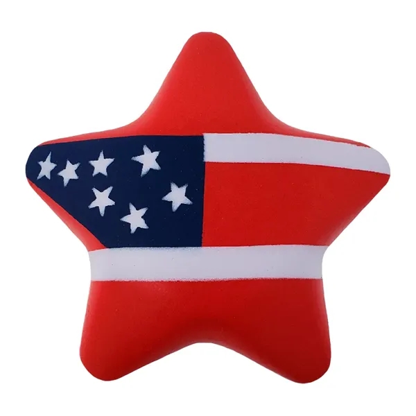 Patriotic Star Stress Ball - Patriotic Star Stress Ball - Image 1 of 4