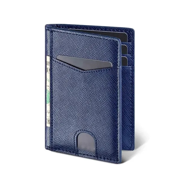 RFID Bifold Wallet-Genuine Leather - RFID Bifold Wallet-Genuine Leather - Image 4 of 12