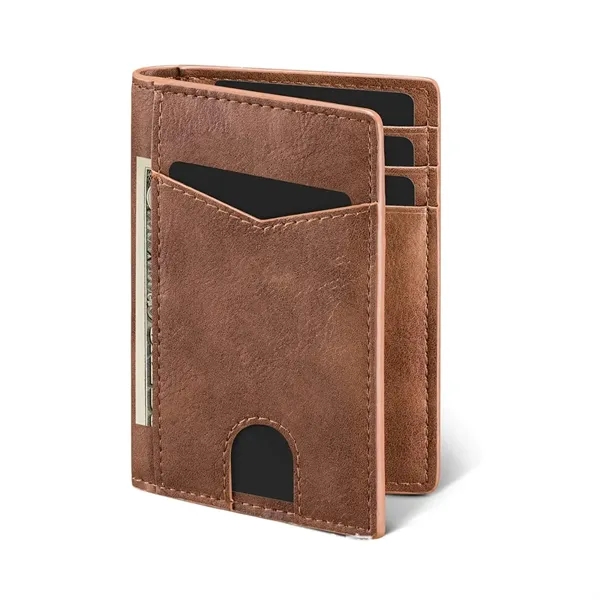 RFID Bifold Wallet-Genuine Leather - RFID Bifold Wallet-Genuine Leather - Image 5 of 12