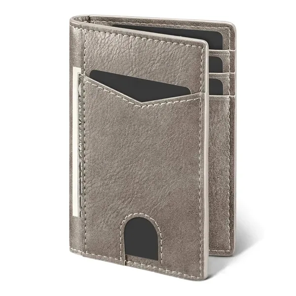 RFID Bifold Wallet-Genuine Leather - RFID Bifold Wallet-Genuine Leather - Image 8 of 12