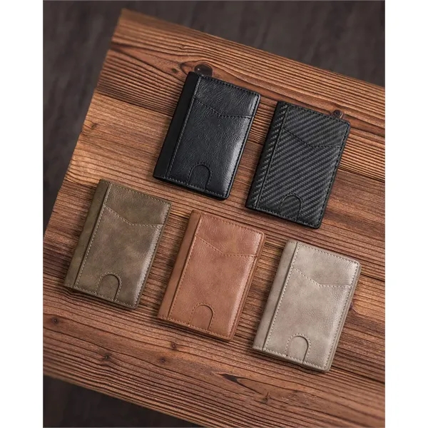RFID Bifold Wallet-Genuine Leather - RFID Bifold Wallet-Genuine Leather - Image 10 of 12