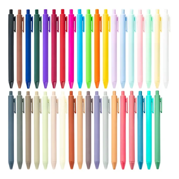 Matte Coated Click Plastic Pen - Matte Coated Click Plastic Pen - Image 1 of 4