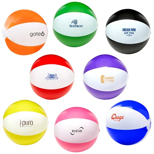 16" Two-Tone Beach Ball - 16" Two-Tone Beach Ball - Image 9 of 9