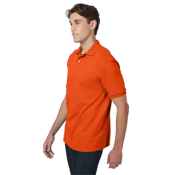 Hanes Adult EcoSmart® Jersey Knit Polo - Hanes Adult EcoSmart® Jersey Knit Polo - Image 86 of 88