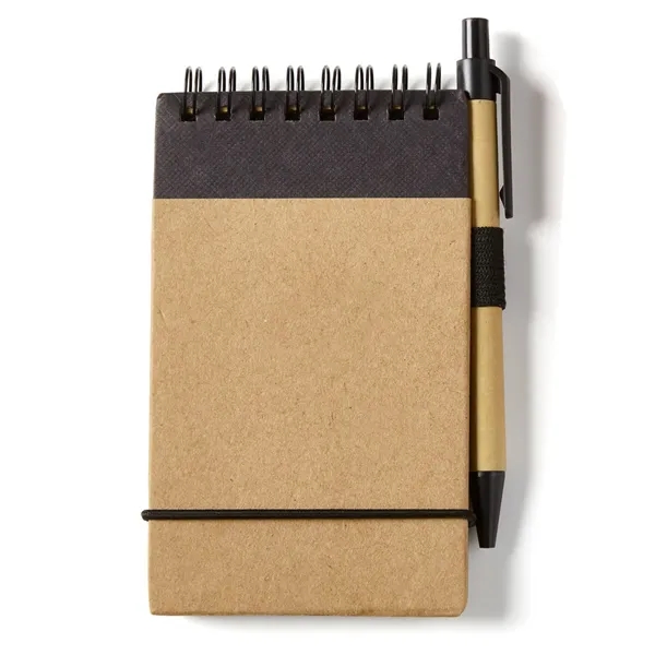 Eco Mini Jotter &amp; Pen - Eco Mini Jotter &amp; Pen - Image 2 of 6