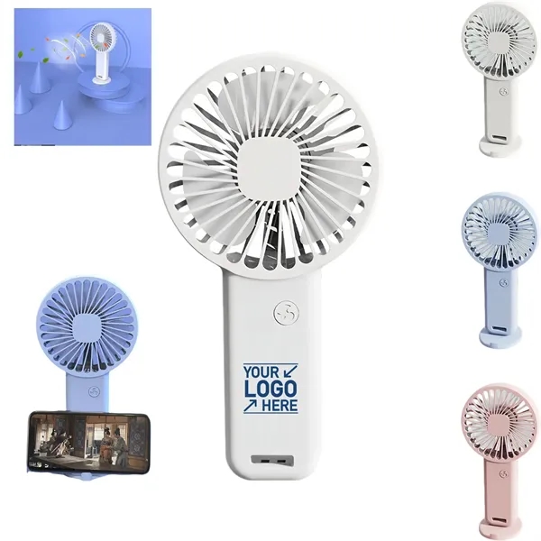 Mini Usb Rechargeable Handheld Fan - Mini Usb Rechargeable Handheld Fan - Image 0 of 4